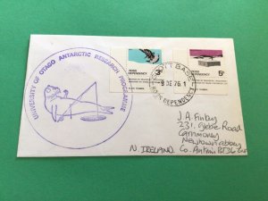 Ross Dependency 1976  Scott Base Antarctic cover A15193