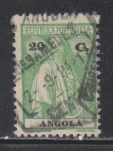 Angola,  20c Ceres (SC# 158S) Used
