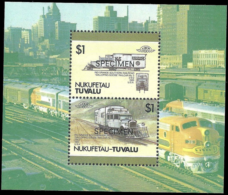 Nukufetau- #38a - Specimen - MNH - SCV-2.50
