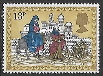 Great Britain # 882 - Mary & Joseph travelling to Bethlehem - MNH.....{Blw11}