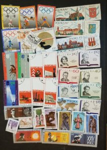 POLAND  Used CTO Stamp Lot T12878