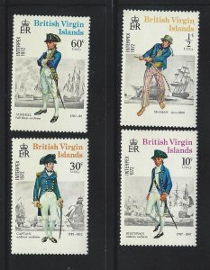 British Virgin Islands MNH SC 237-240