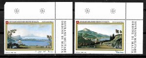 ORDER OF MALTA SMOM STAMPS ., 2009 ART PAINTING, MNH