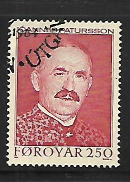 FAROE ISLANDS, 109, USED, JOANNES PATURSSON