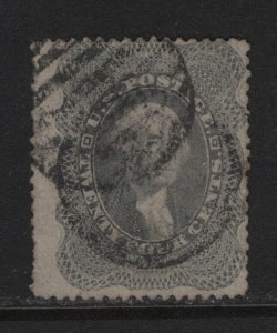 37 F-VF used neat cancel with nice color cv $ 400 ! see pic !