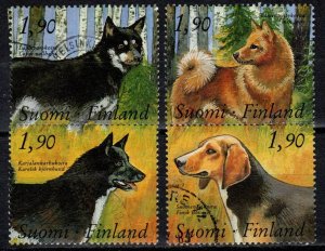 Finland #794a-d  F-VF Used  CV $2.80  (X993)