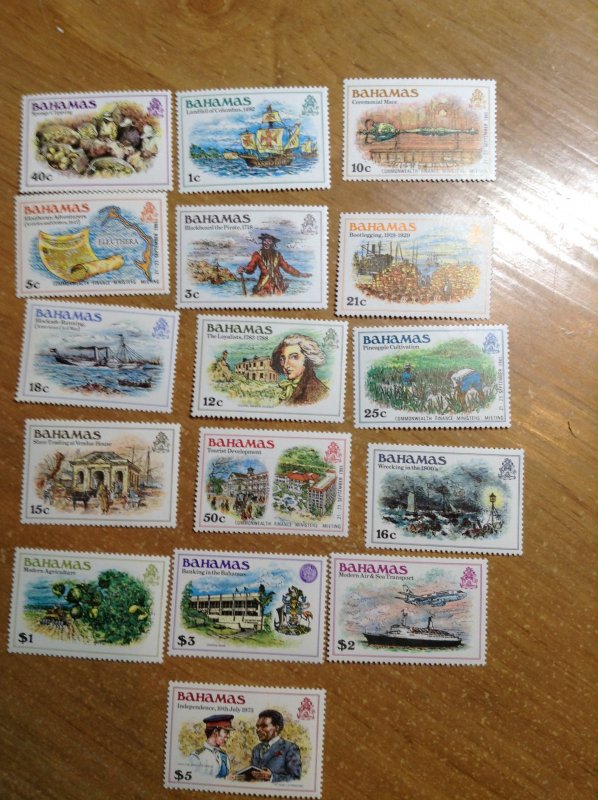 Bahamas  # 464-79  MNH