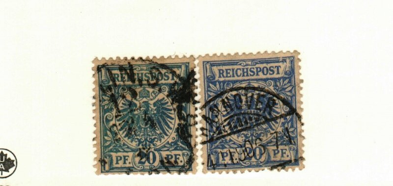Germany #49, 49a used