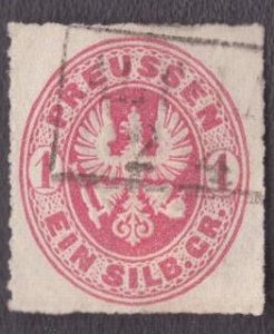Prussia - 17 1861 Used