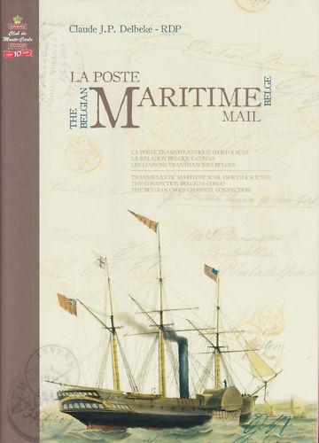 Belgian Maritime Mail, by Claude J.P. Delbeke, hardcover, NEW