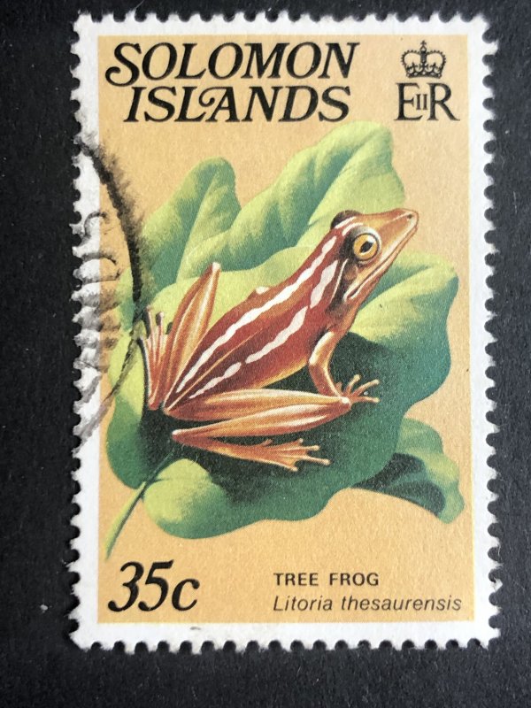 Solomon Islands 1979 -1982 Reptiles and Amphibians