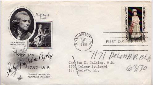 United States, First Day Cover, Art