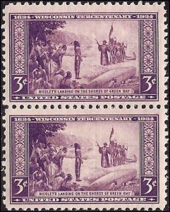 739 Mint,OG,NH... Pair... SCV $0.80