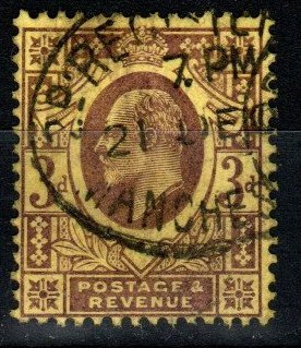 Great Britain #132 F-VF Used CV $19.00 (X6712)