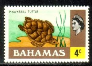 Hawksbill Turtle, Bahamas stamp SC#316 MNH