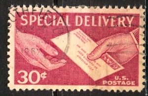 USA; 1957: Sc. # E21: Used Cpl. Set