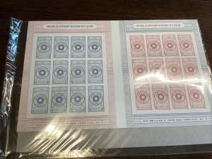 SCOTT # 5062-63-WORLD STAMP SHOW-NY- 2016-PANE OF (24) FOREVER STAMPS MNH-NIP-US