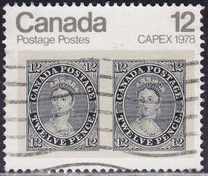 Canada 753 Queen Victoria CAPEX '78 12¢ 1978
