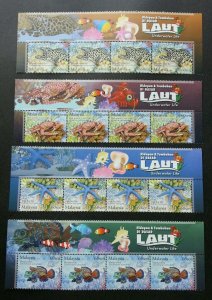 Underwater Life Malaysia 2012 Fish Coral Shell Pearl Marine (stamp title) MNH