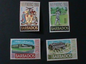 ​BARBADOS- SC# 290-3  INDEPENDENCE DAY MNH-VF-LAST ONE WE SHIP TO WORLDWIDE