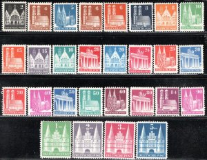 Germany AM Post Scott # 634 - 661, mint nh, cpl set