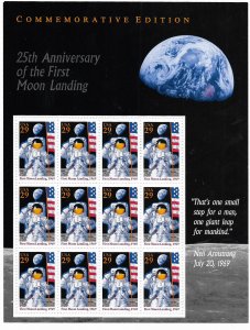 USA 2841 MNH  SHEETS  MOON LANDING