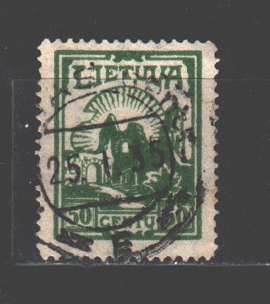 Lithuania. 1933. Standard. USED.