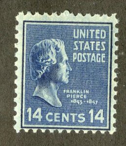 US 819 MNH SCV $1.00 BIN $.60 PIERCE