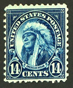 U.S. #695 MINT OG LH