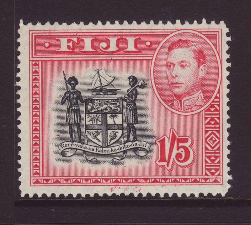 1940 Fiji 1/5d U/Mint SG263..