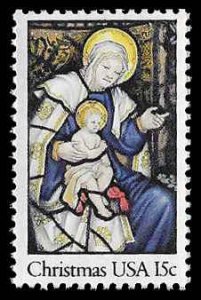 PCBstamps   US #1842 15c Christmas-Madonna, MNH, (23)