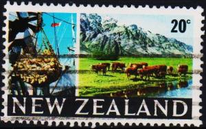 New Zealand. 1967 20c S.G.876 Fine Used