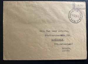 1957 Belgium Forces Military Post Office In Germany cover To Booischot