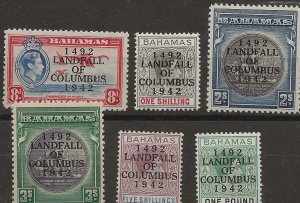 Bahamas 124-129 MH