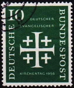 Germany. 1956 10pf S.G.1161 Fine Used