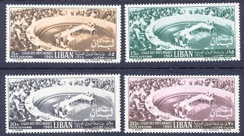 LEBANON - LIBAN MNH SC# C404-C407 ARAB LEAGUE