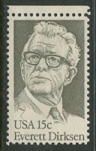 USA - Scott 1874- Everett Dirksen -1981- MLH - Single 50c Stamp
