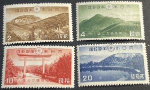 JAPAN # 308-311-MINT NEVER/HINGED---COMPLETE SET---1940(LOTC)