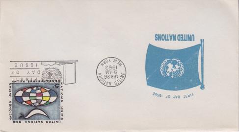 United Nations, First Day Cover, Postal Stationery