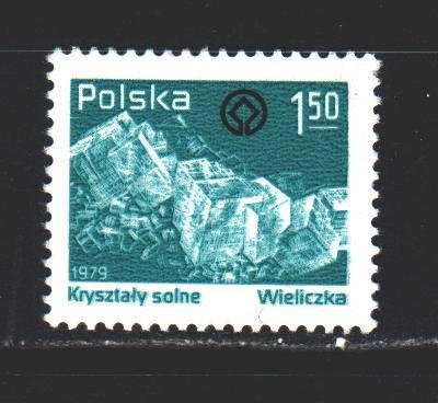 Poland. 1979. 2639 from the series. Salt mining. MNH.