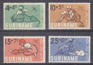 Suriname Scott #B116-119 MH