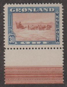 Greenland Scott #15 Stamp - Mint Single