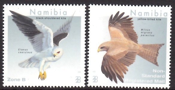 NAMIBIA 2020 BIRDS OISEAUX VOGEL UCCELLO AVES KITES [#2003]