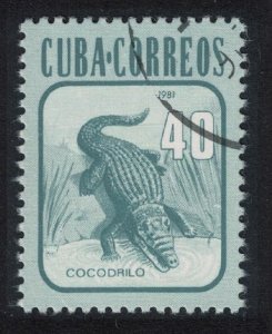 Caribic Crocodile Fauna 1981 CTO SG#2768