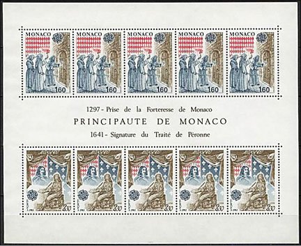 Scott #1330a Europa S/S MNH