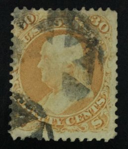 MOMEN: US STAMPS #71 USED LOT #50955