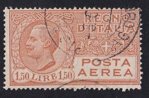 Italy  #C8  used  1926  air  1.50 l