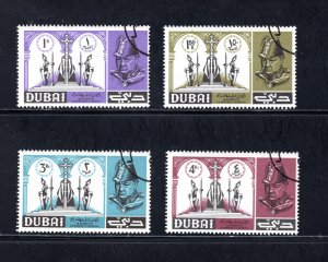 Dubai Mi Bl.35   171-174   F/VF, Used,  CV $4.95 ...... 1730052