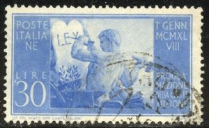 Italy Scott 494 UFVFVLH - 1948 Constituional Government - SCV $3.00