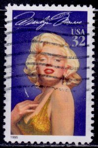 United States, 1995, Marilyn Monroe, 32c, sc#2967, used**